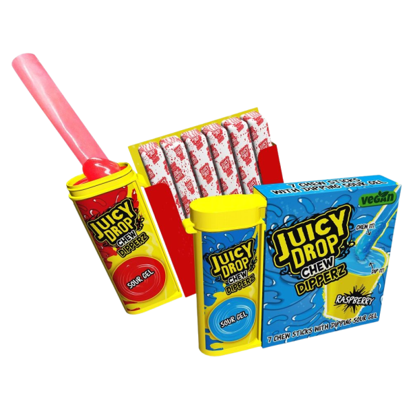 Bazooka Juicy Drop Chew Dipperz