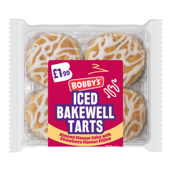 Iced Bakewell Tarts