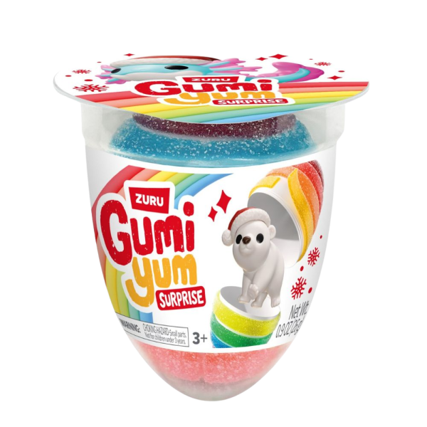 Gumi Yum Surprise Christmas 26g Gummy & Toy By Zuru