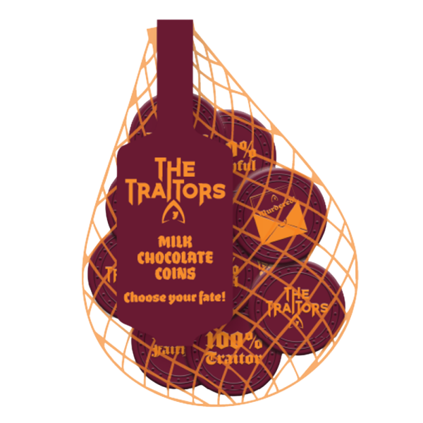 The Traitors Milk Chocolate Coins Net