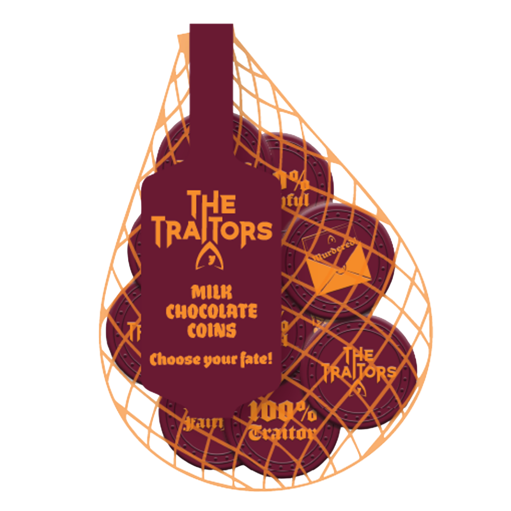 The Traitors Milk Chocolate Coins Net