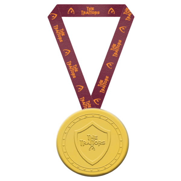 The Traitors Milk Chocolate Shield Medallion