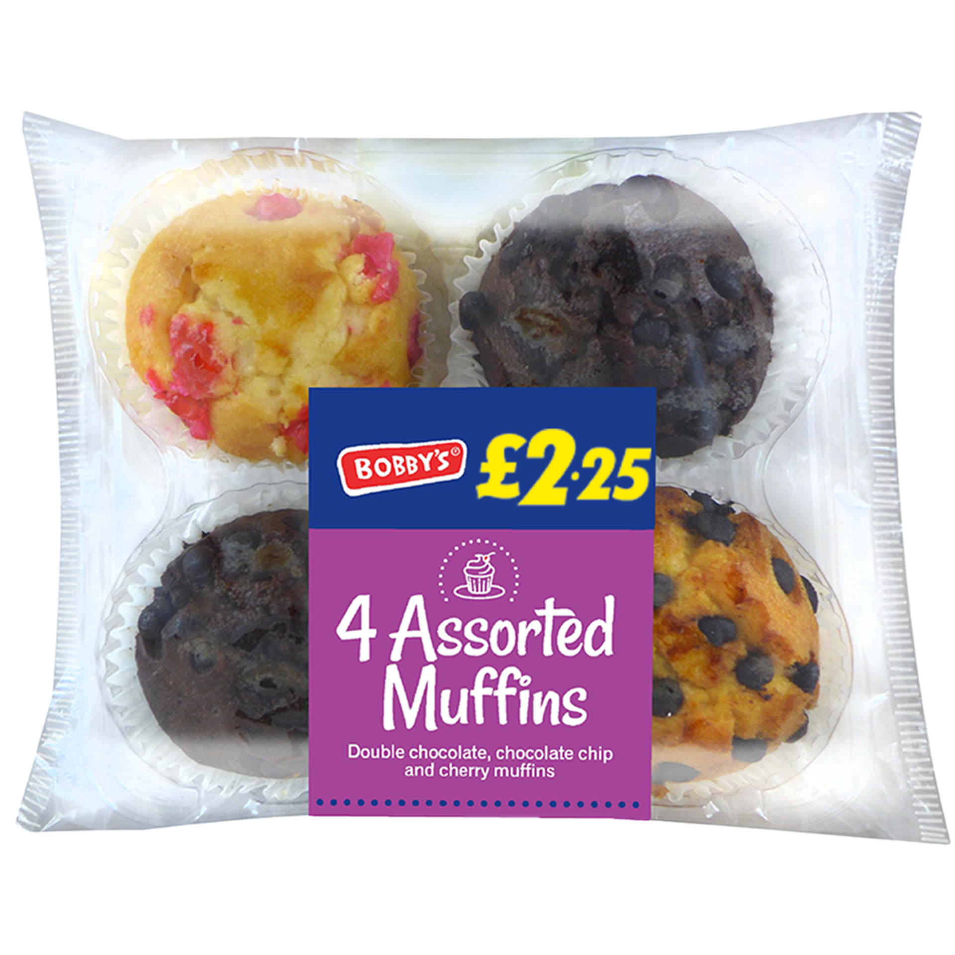 4 Assorted Muffins